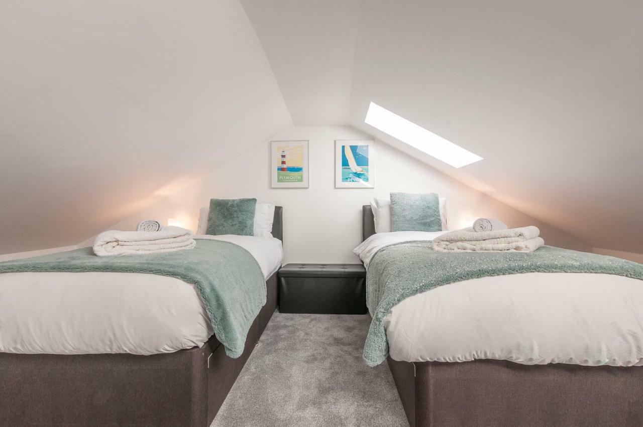 Ferienwohnung Pure B - Exceptional Views Of Tamar & Royal William Yard With Free Parking & Wifi Plymouth Exterior foto