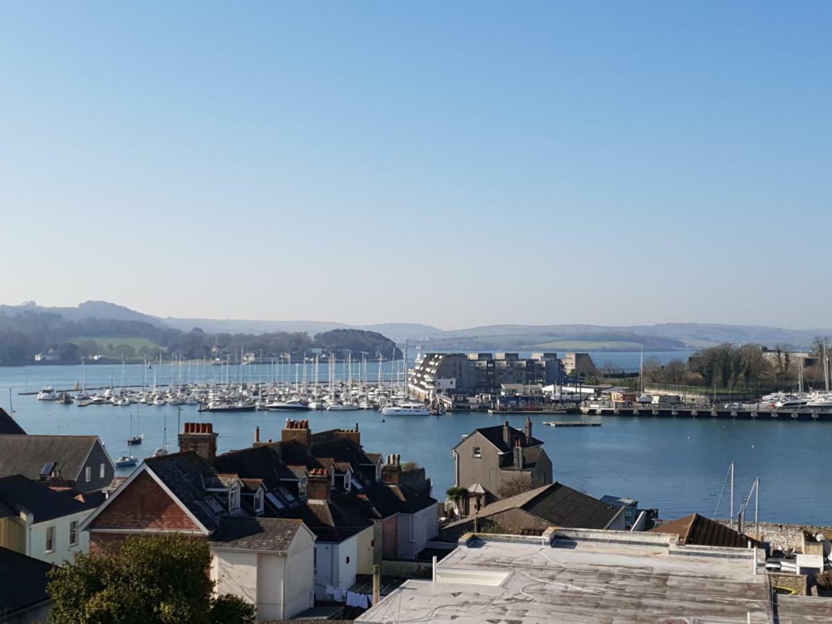 Ferienwohnung Pure B - Exceptional Views Of Tamar & Royal William Yard With Free Parking & Wifi Plymouth Exterior foto
